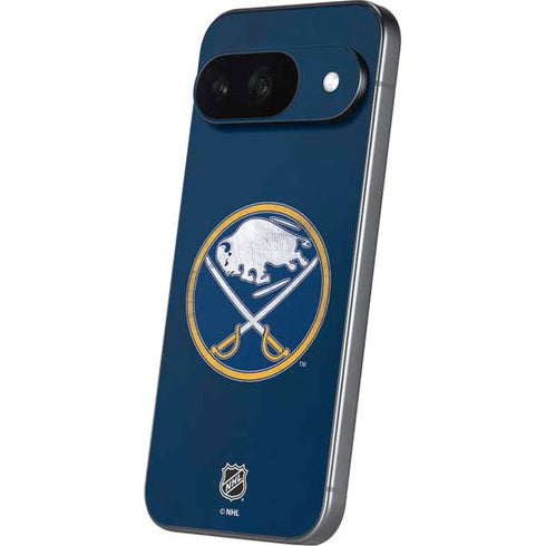 NHL Buffalo Sabres Distressed Google Pixel 9 Skin